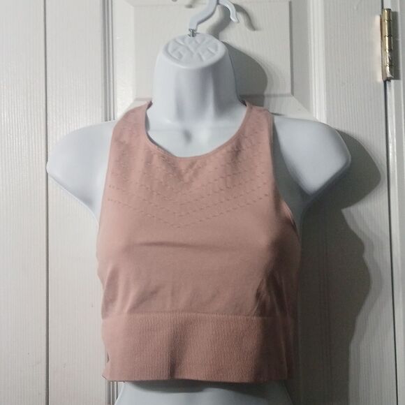 Nova Sports light mauve  2pc set sports bra legging set  Sz M  NWOT - Picture 3 of 10